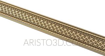 Baguette (BG_0669) 3D model for CNC machine